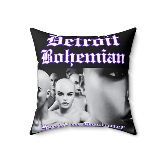 Spun Polyester Square Pillow