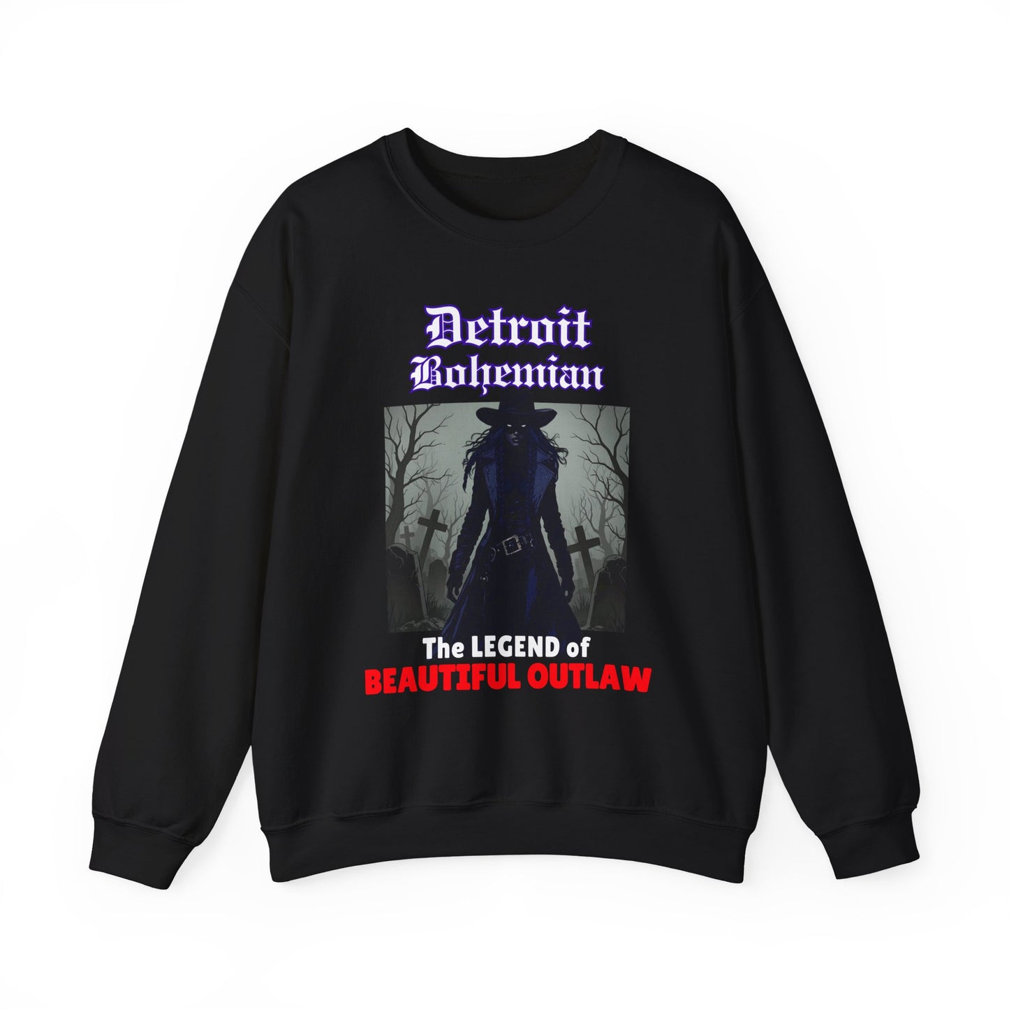 Unisex Heavy Blend™ Crewneck Sweatshirt (Beat Outlaw)